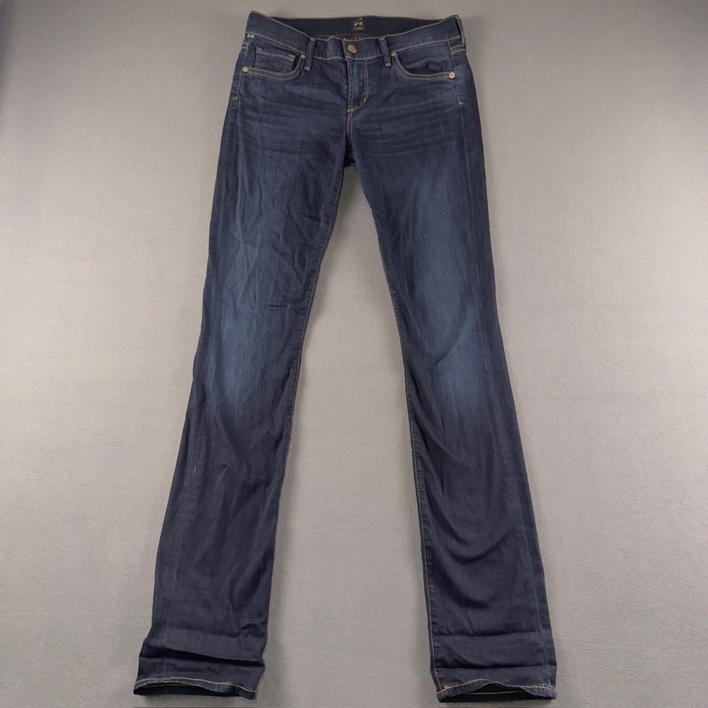Citizens of Humanity Ava Low Rise Straight Leg Jeans Dark Wash 1278G-243 Size 27